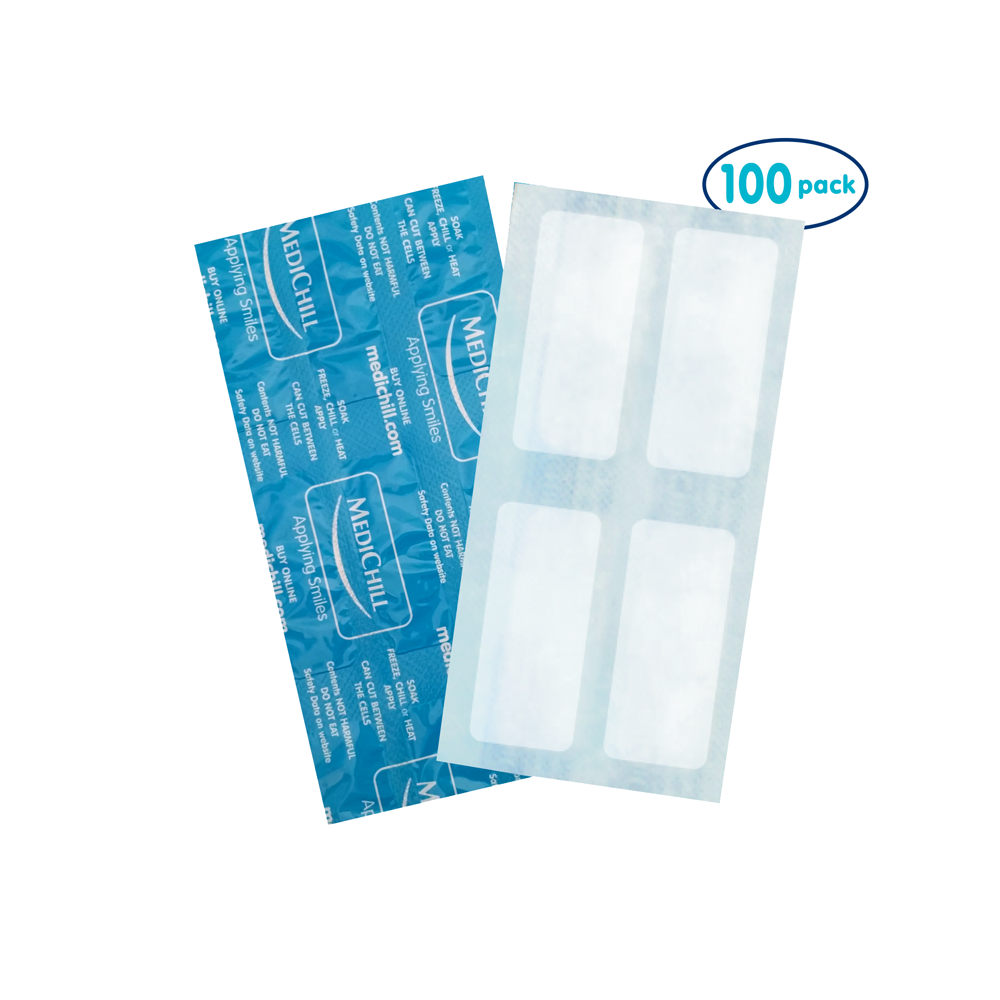 Medichill Cool Cubes Reusable Cold Compress - Small (Pack of 100)